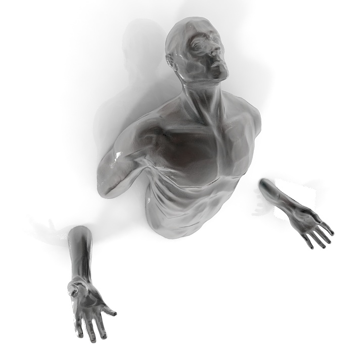 matteo pugliese №1 sculpture 3D Model Preview #7e394680