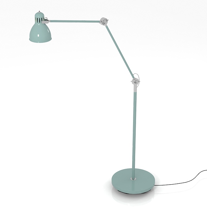 torchere ikea ared floor lamp 3D Model Preview #404f6d75