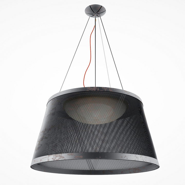 luster loft chandelier 3D Model Preview #6e0c9562