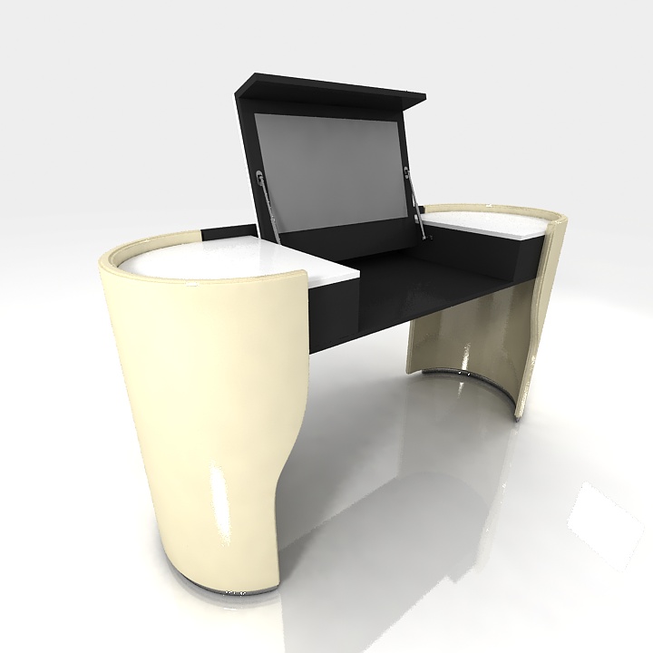 jubilee - capital collection dresser table 3D Model Preview #94b04367