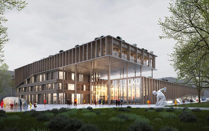 "Paabel" cultural center, Tartu, Estonia