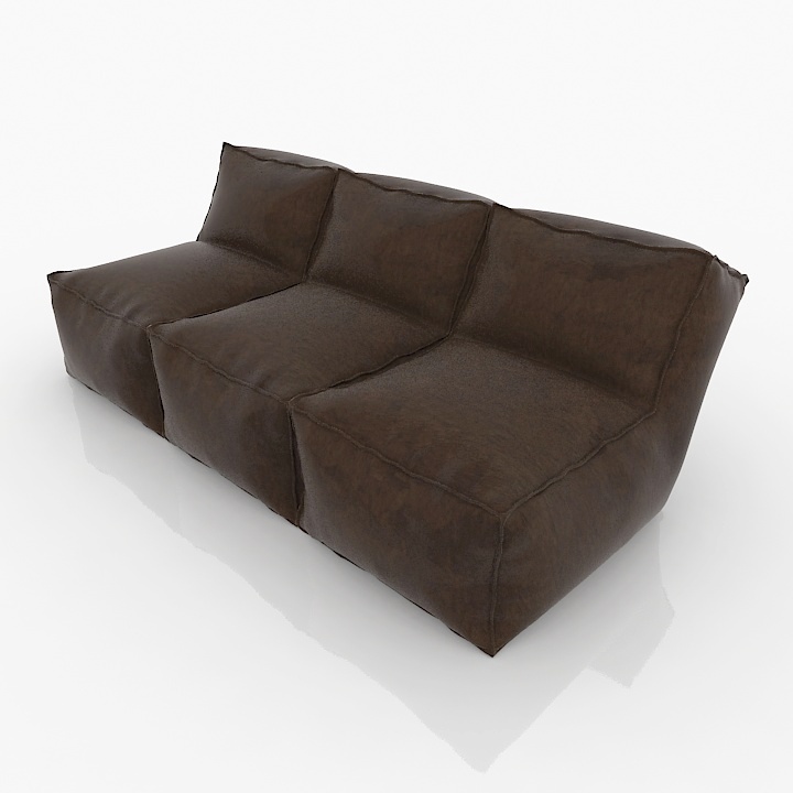 Sofa 3D model large preview