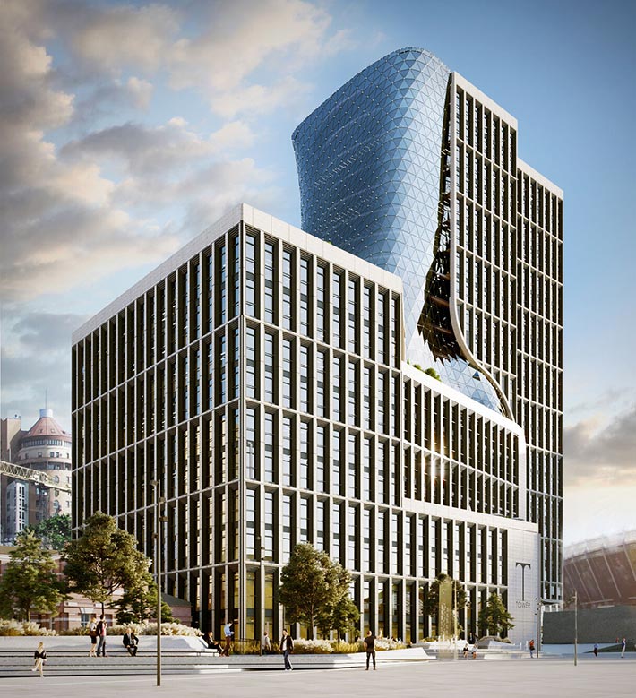 T-Tower by AIMM Architecture, Kyiv, Ukraine