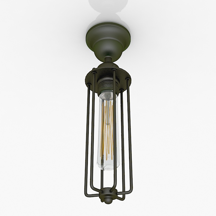 loft designe 749 chandelier 3D Model Preview #1403ddd4