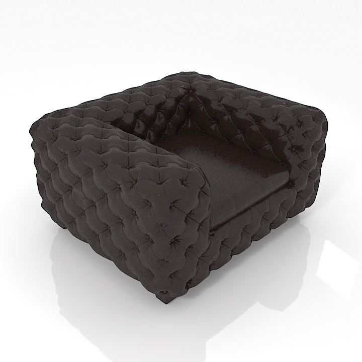kare design desire armchair 3D Model Preview #eeb46e3a