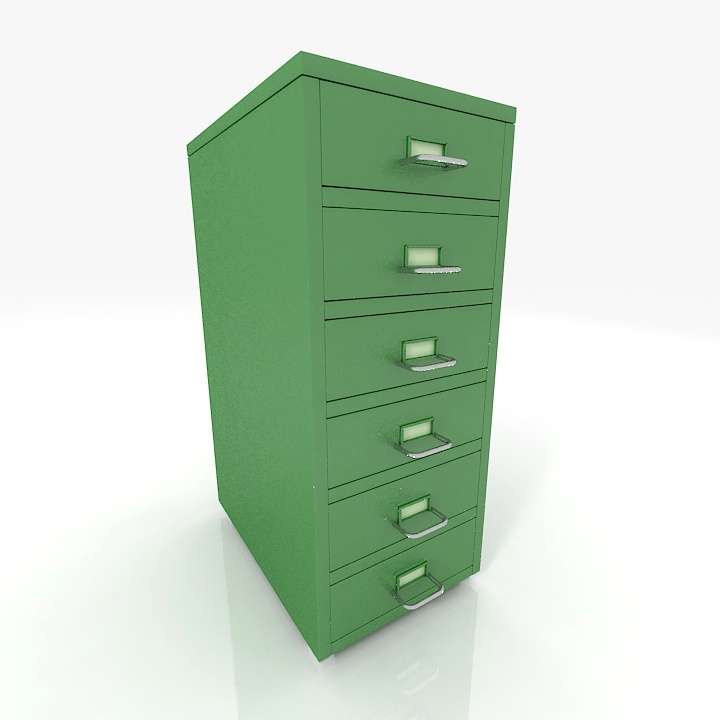 ikea skarsta and nilserik case 3D Model Preview #5d547b63