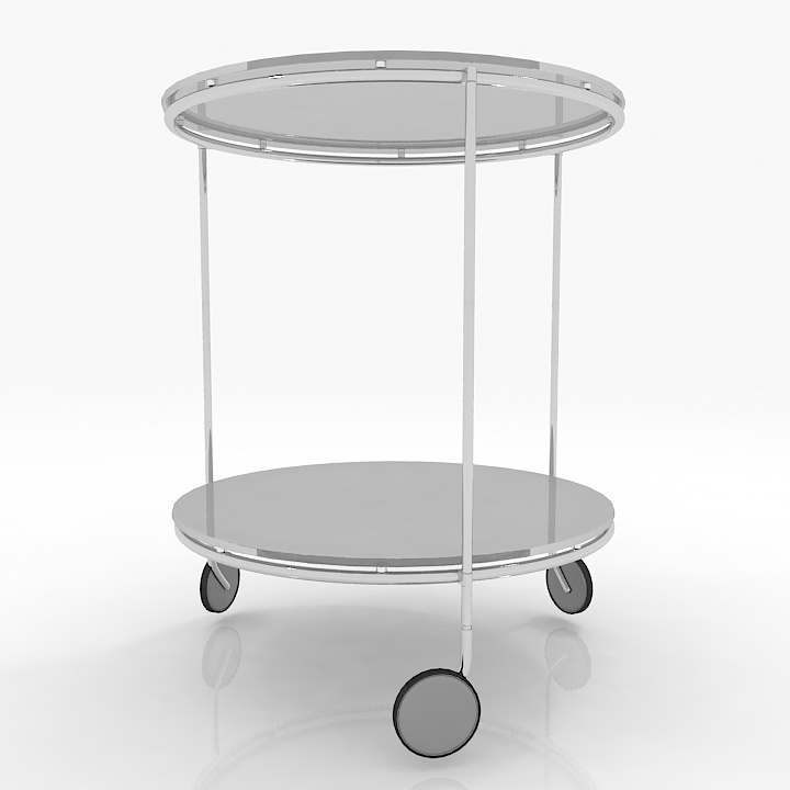 Table 3D model large preview