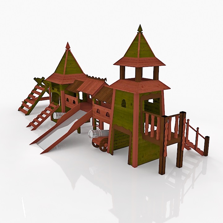 Playgrond 3D model large preview