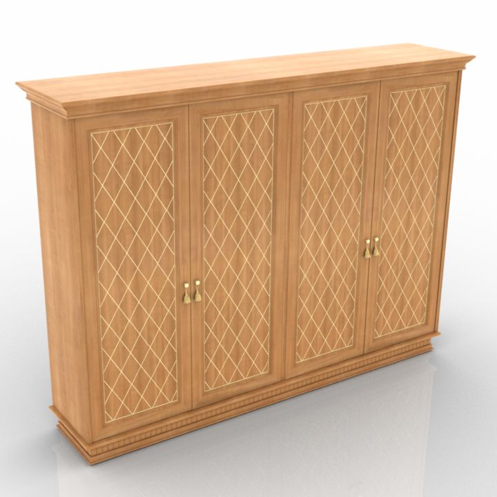 Wardrobe 3D model large preview