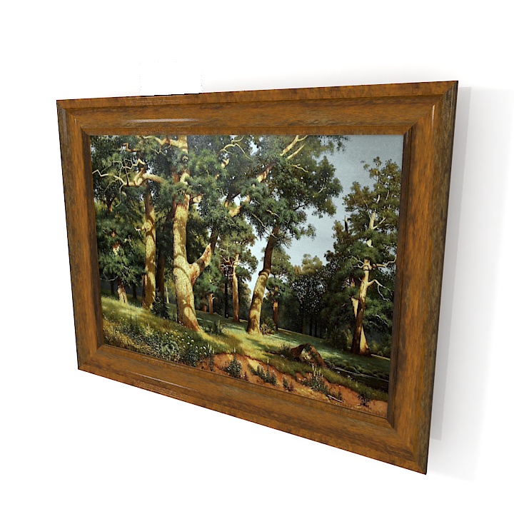 picture frame classic 3D Model Preview #62977822