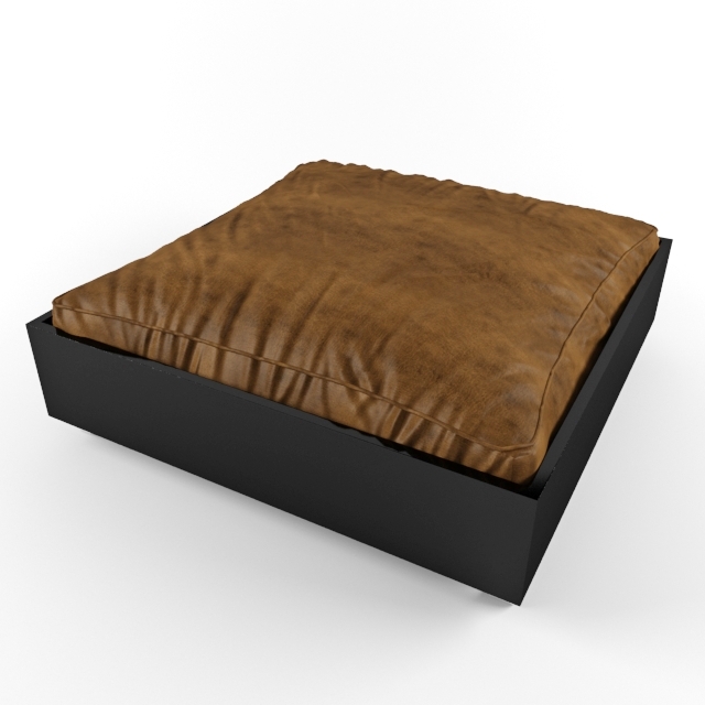 pouf modern pf 3D Model Preview #c07a4c78