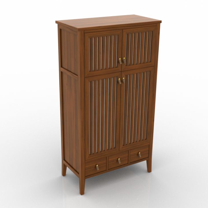 riva 1920 bloomington wardrobe 3D Model Preview #d4115cdf