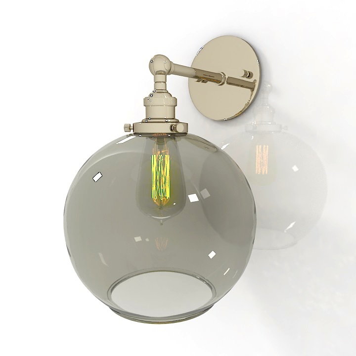 rh factory filament clear glass cafe sconce 3D Model Preview #55949bab