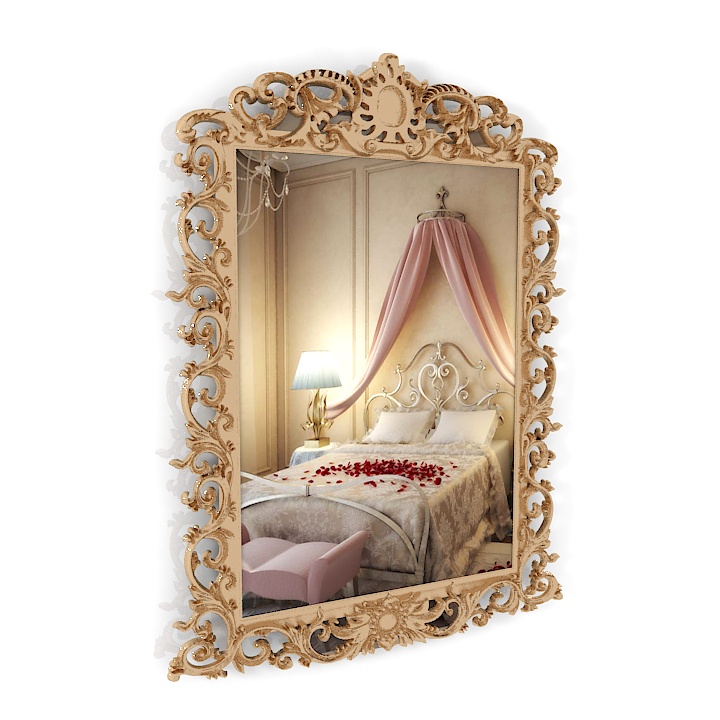 Mirror 3D model large preview