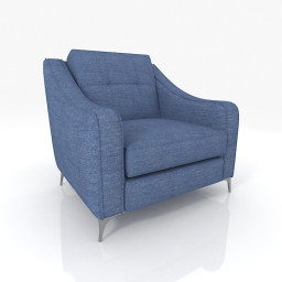 3D Armchair preview