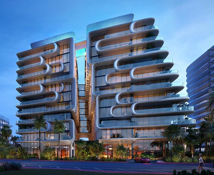 Champlain Towers South by Zaha Hadid Architects, Surfside, Fl, USA