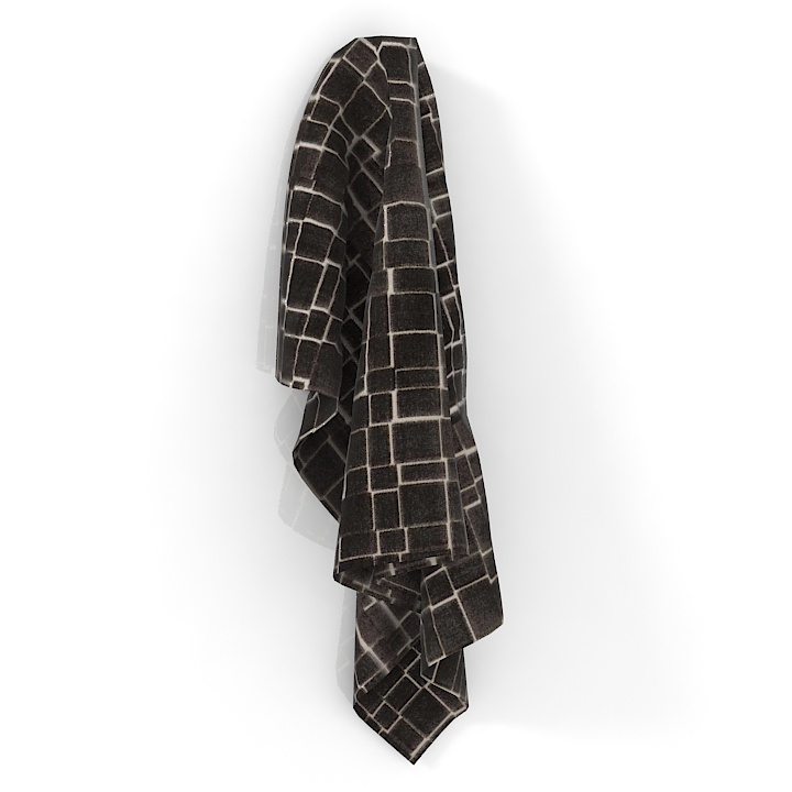 Towel 3D model large preview