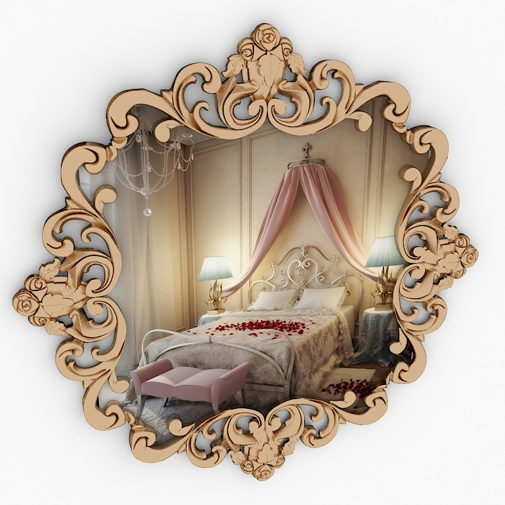 royall mirror 2 3D Model Preview #a1766e39
