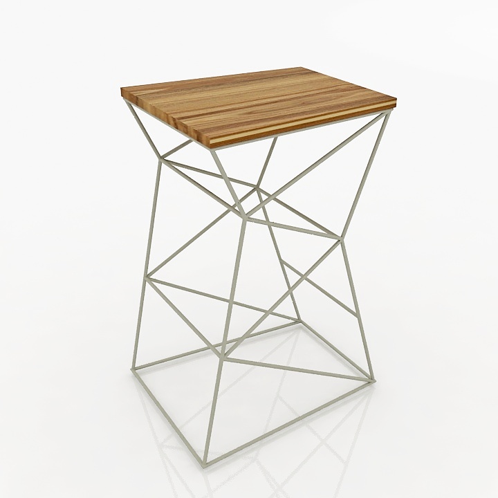 support chair stool 3D Model Preview #ad7699d7