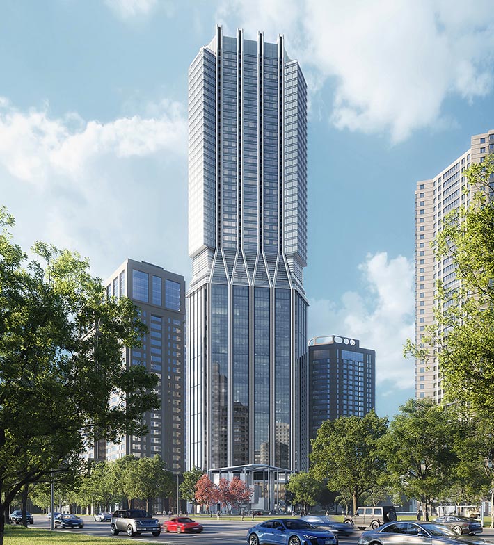 1 Nanjing Road by Foster + Partners, Qingdao, China