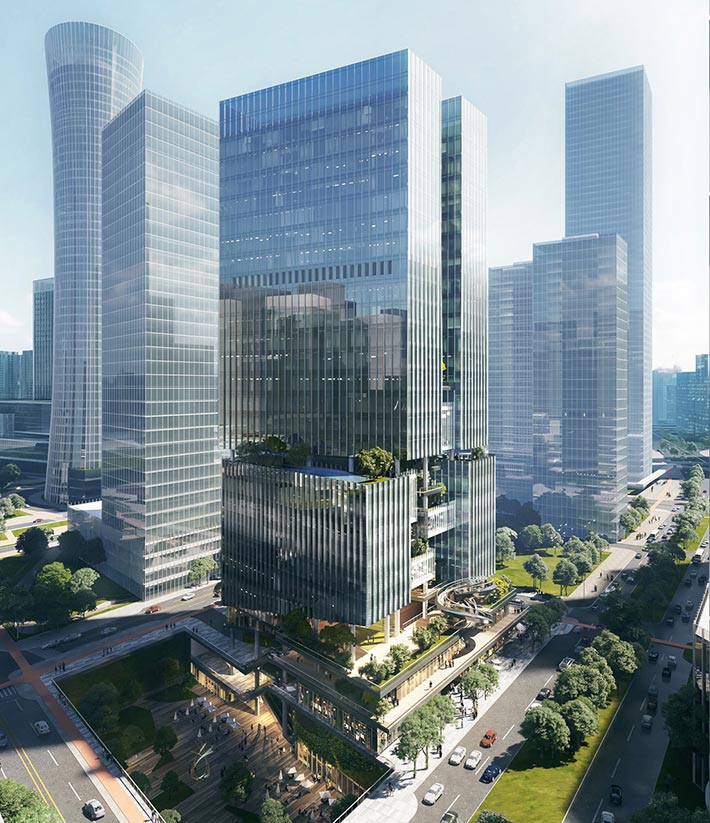 Shenzhen Houhai Building Decoration Industry Headquarters, China