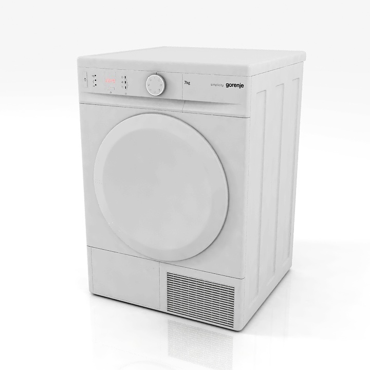 Dryer 3D model large preview