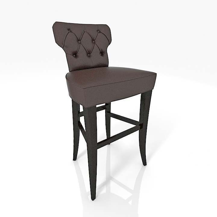 rugiano duchessa bar chair 3D Model Preview #93970198