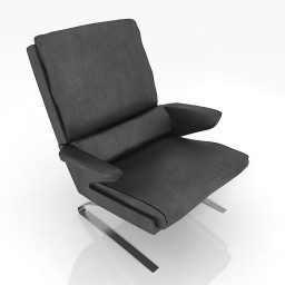 3D Armchair preview