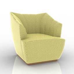 3D Armchair preview