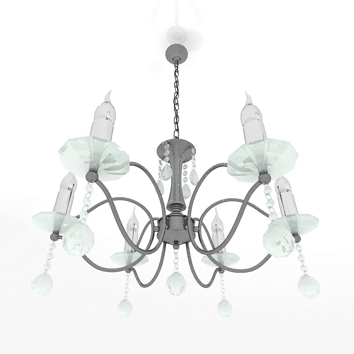 luster wunderlicht reflection chandeliers 3D Model Preview #d3062053