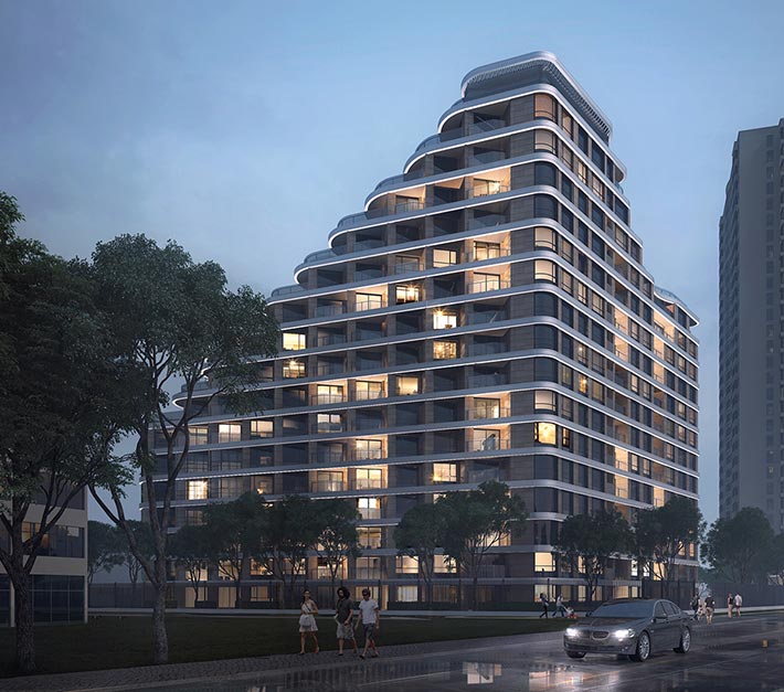 K. Wah Riverside E18 Residence, Shanghai, China