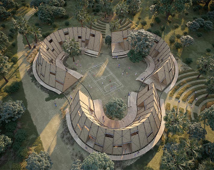 Senegal School by Mado Architects, Kafountine, Senegal