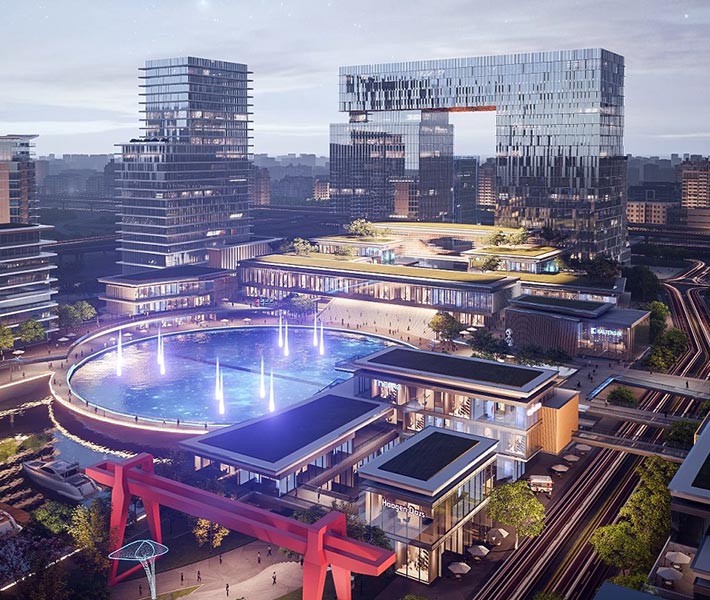 Hangzhou Yun He Wan International Complex, China