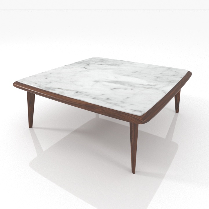 Table 3D model large preview