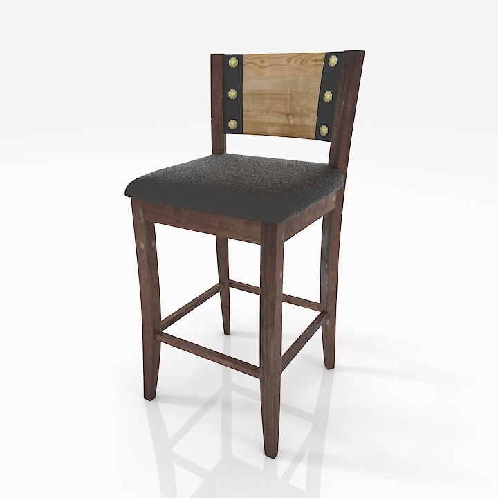yaziko barchair 3D Model Preview #e6fdfd55