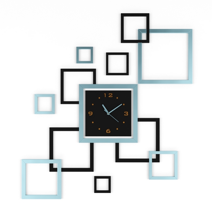 Clock 3D model large preview