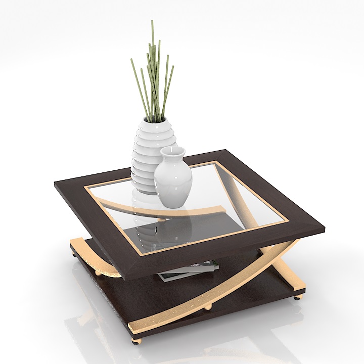 wayfair coffee table 05 3D Model Preview #07a2068b