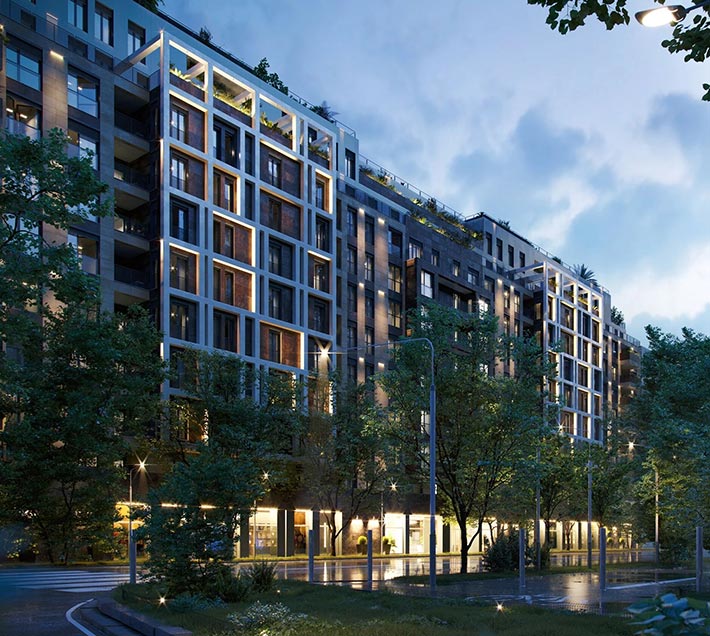 Princype apartment building, Milan, Italy