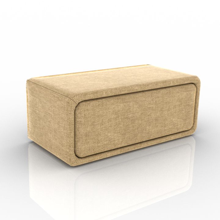 abbracio nightstand 3D Model Preview #4608d819