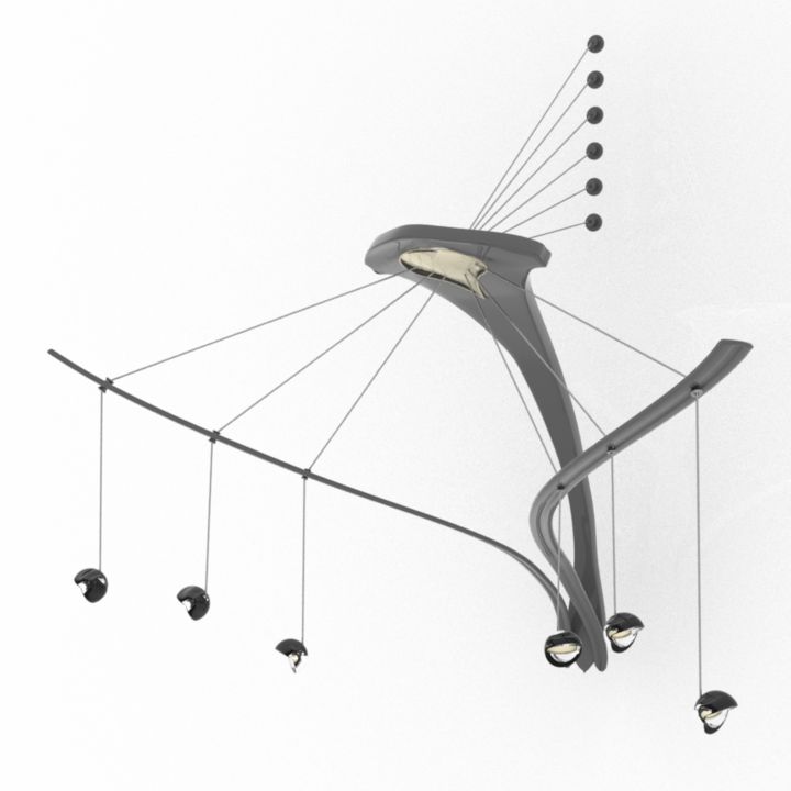 arch-future core fo flight sconce 3D Model Preview #6d44d903