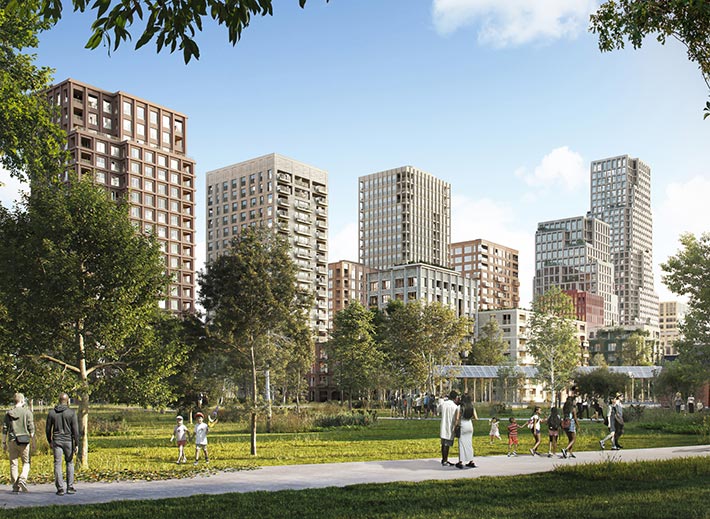Transformation for Tour & Taxis District, Brussels, Belgium