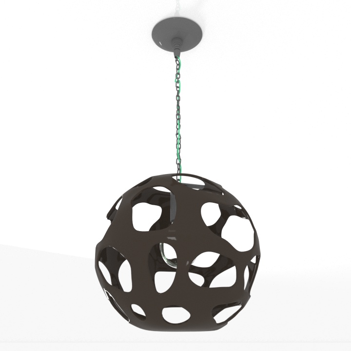arteriors ennis large pendant chandelier 3D Model Preview #0953b92c