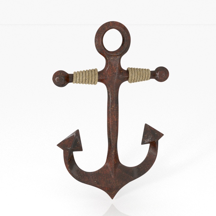 Anchor 3D model large preview