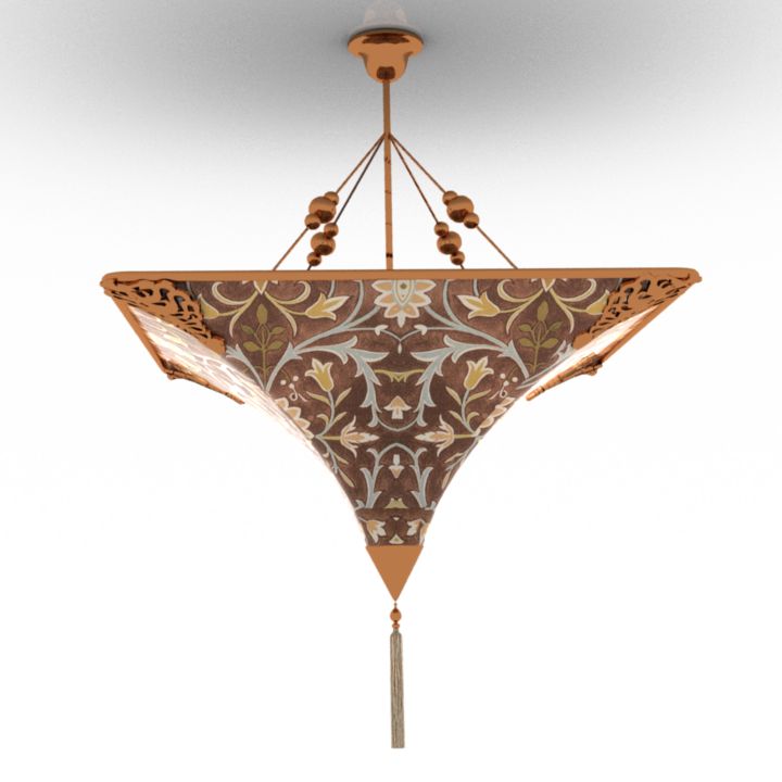 luster archeo venice design 904 chandelier 3D Model Preview #b050a4f5