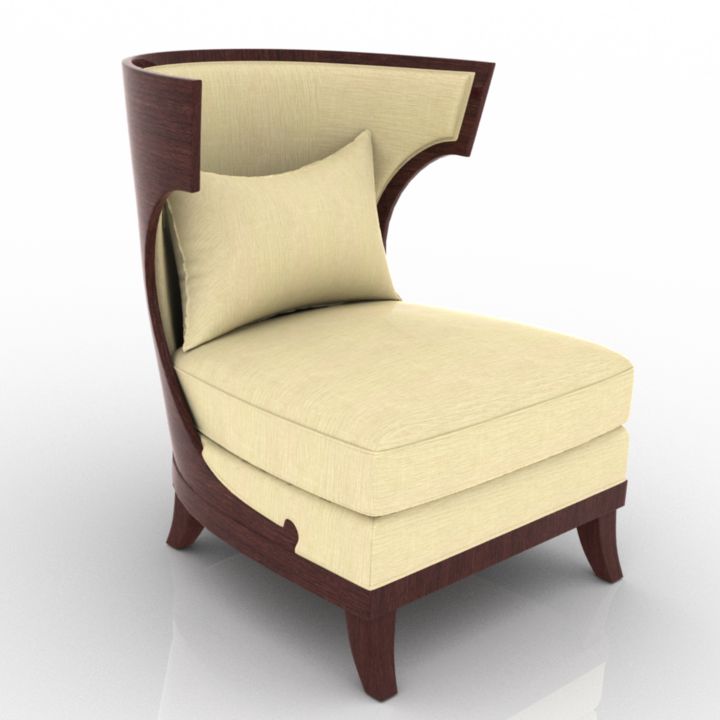 Chair 3D model large preview