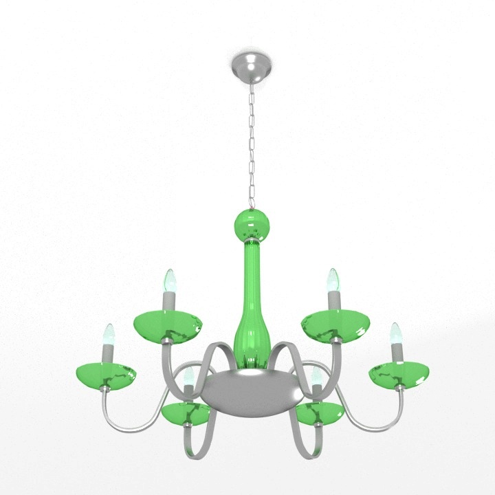 Luster 3D model large preview