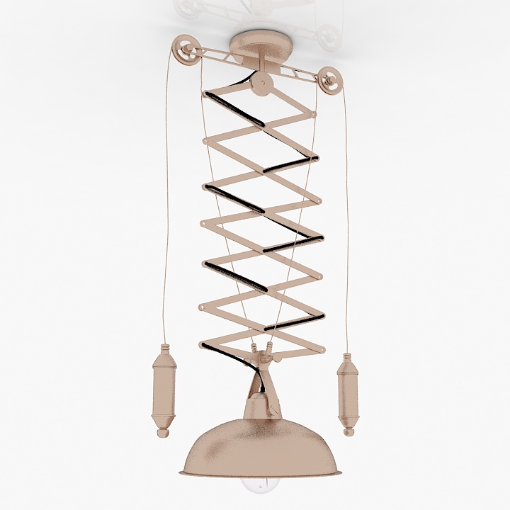 Chandelier 3D model large preview