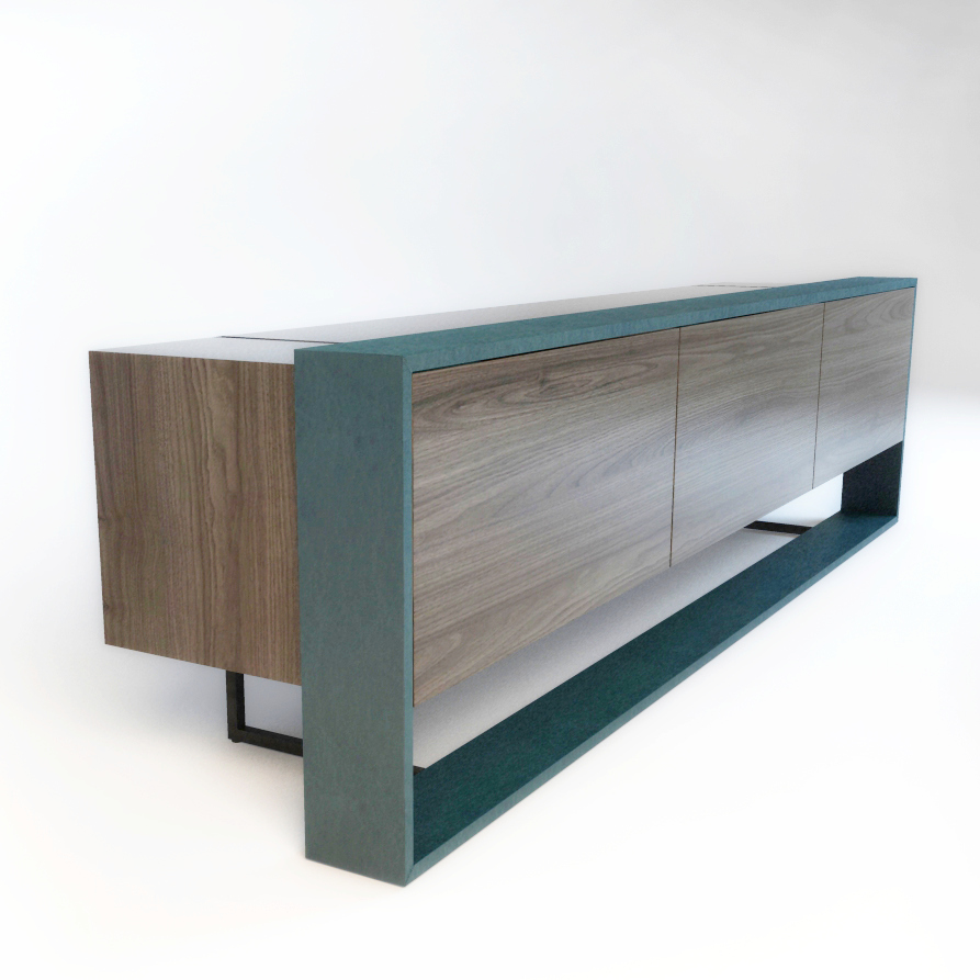 baxter bourgeois cabinet tv stand 3D Model Preview #2a3e0468