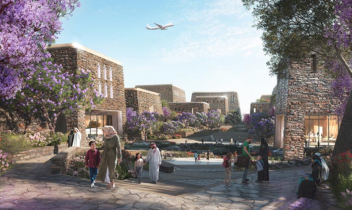Abha Airport's new terminal by Foster + Partners, Saudi Arabia