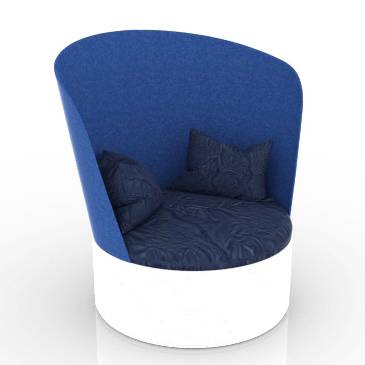 blastation b25 armchair 3D Model Preview #baca390b